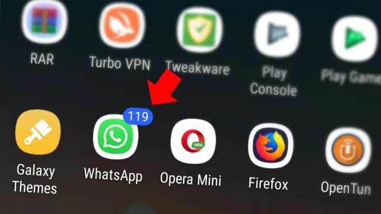 icon WhatsApp tidak muncul di Android